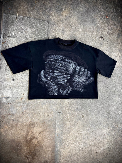 Oversized cropped Tshirt