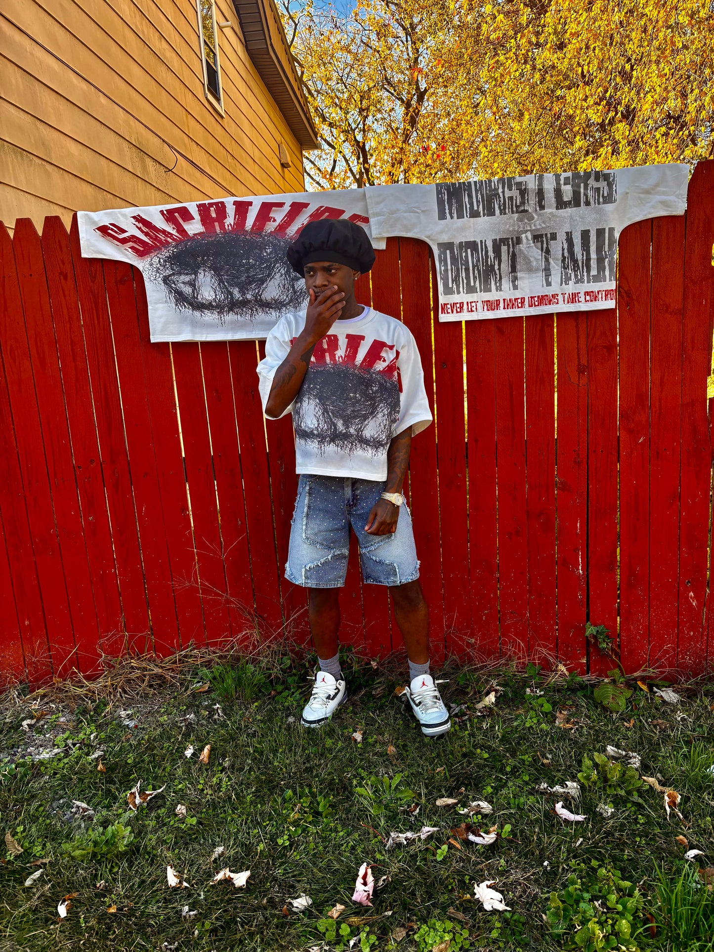 Sacrifice Cropped T-shirt